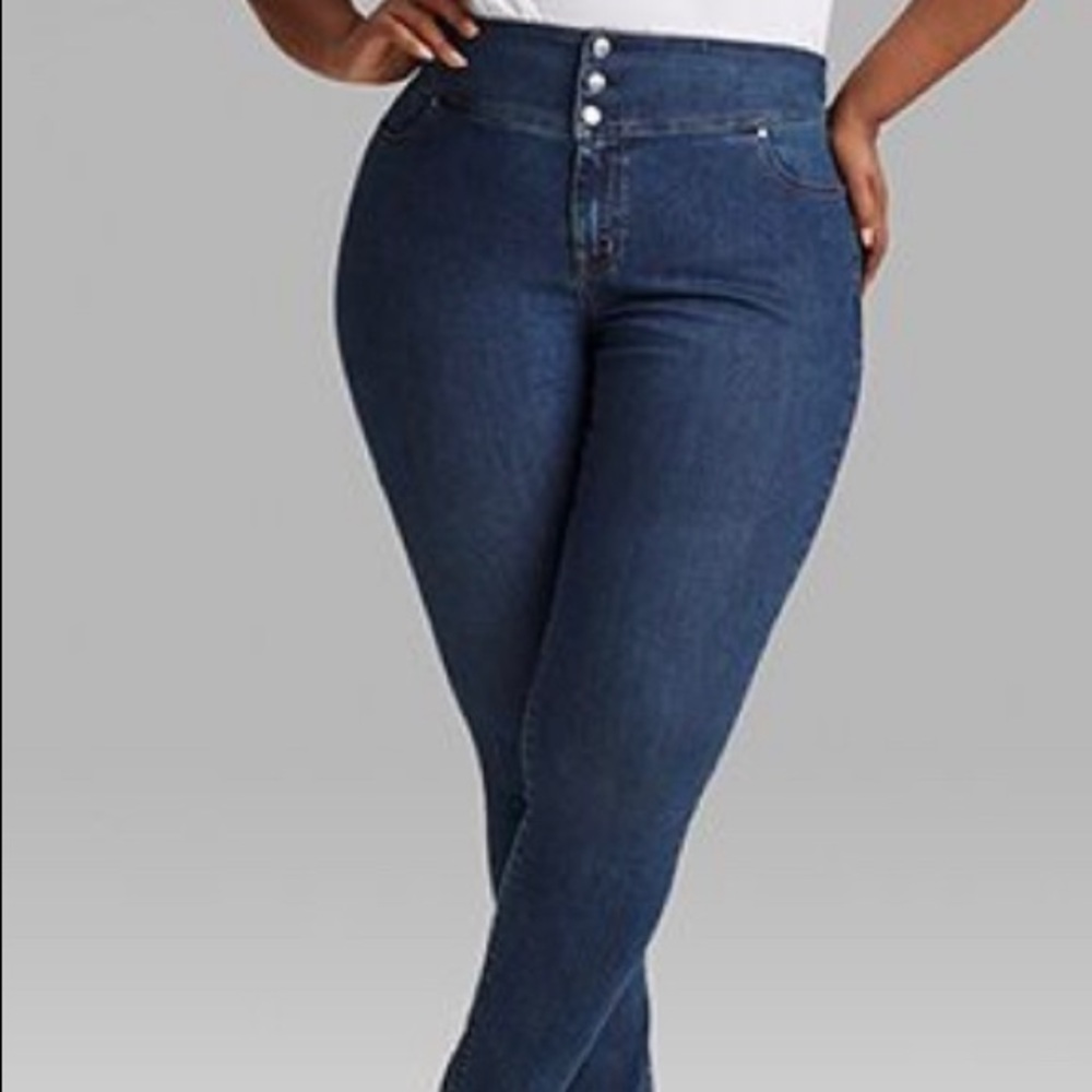 Lane Bryant Flex Magic waistband jeans/jegging
